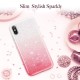 ESR Makeup Glitter case for iPhone X, Ombre Pink