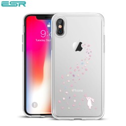 ESR Mania case for iPhone X, Floral Bunny