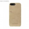 Decoded leather Back Cover for iPhone 8 Plus, 7 Plus, 6s Plus, 6 Plus, Sahara