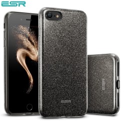 Carcasa ESR Makeup Glitter iPhone 8 / 7, Black