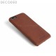 Husa piele capac spate pentru iPhone 8 / 7 / 6s / 6 (4,7 inch) Decoded maro