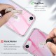 Carcasa ESR iPhone SE 2020 / 8 / 7 Mimic-Ice Shield Tempered Glass Case, Red-Blue
