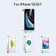 ESR iPhone SE 2020 / 8 / 7 Yippee Color Soft Silicone Case, Black