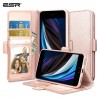 ESR iPhone SE 2020/8/7 Flip Wallet Case, Rose Gold
