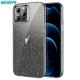 Carcasa ESR Shimmer iPhone 12 / 12 Pro, Clear Glitter