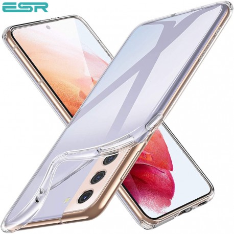 Husa slim ESR Essential Zero Slim Clear Soft TPU Case pentru Samsung Galaxy S21, Clear